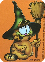 Garfield tarot card The Pirate